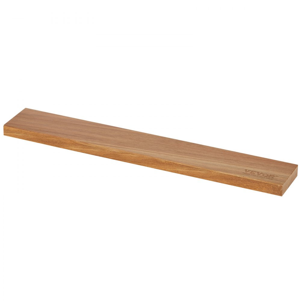VEVOR Magnetic Knife Holder with Enhanced Strong Magnet, 16" No Drilling Knife Strips Organizer for Wall, Multifunctional Storage Acacia Wood Knives Rack, Knife Bar for Kitchen Knives, Utensils, Tools 