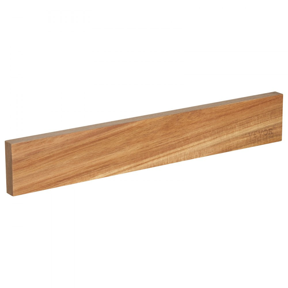 VEVOR Magnetic Knife Holder with Enhanced Strong Magnet, 16" No Drilling Knife Strips Organizer for Wall, Multifunctional Storage Acacia Wood Knives Rack, Knife Bar for Kitchen Knives, Utensils, Tools 