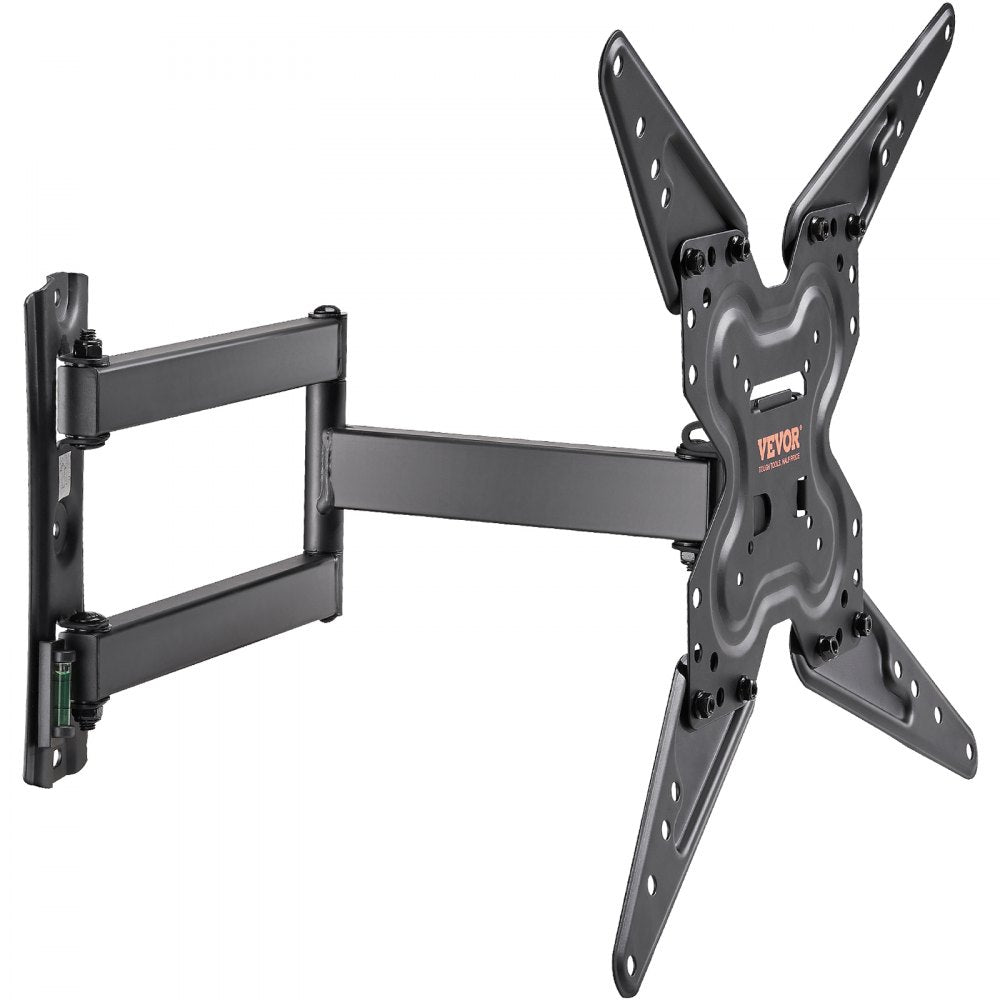 VEVOR Full Motion TV Mount Fits for Most 26-55 inch TVs, Swivel Tilt Horizontal Adjustment TV Wall Mount Bracket with Articulating Arm, Max VESA 400x400mm , Holds up to 99 lbs 