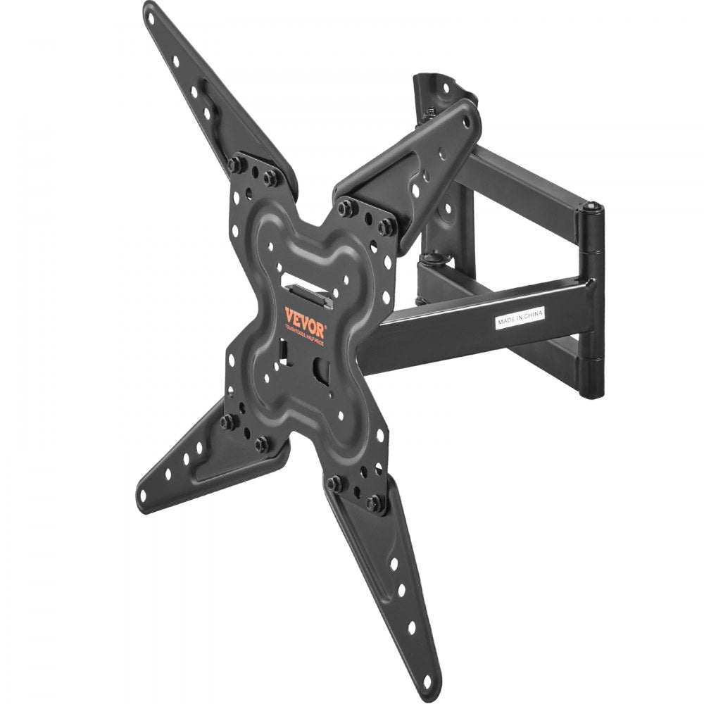 VEVOR Full Motion TV Mount Fits for Most 26-55 inch TVs, Swivel Tilt Horizontal Adjustment TV Wall Mount Bracket with Articulating Arm, Max VESA 400x400mm , Holds up to 99 lbs 