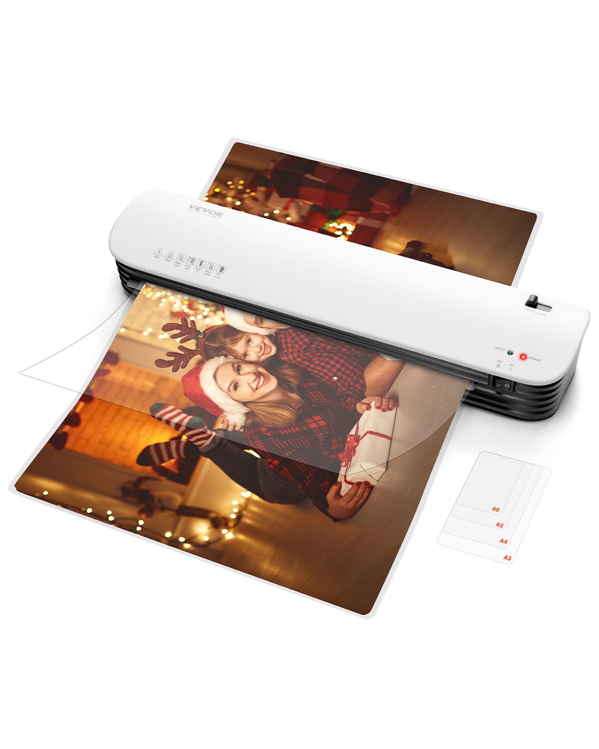VEVOR Laminator Machine Thermal Laminator for Max A3 Size 3-5 mil Thickness 