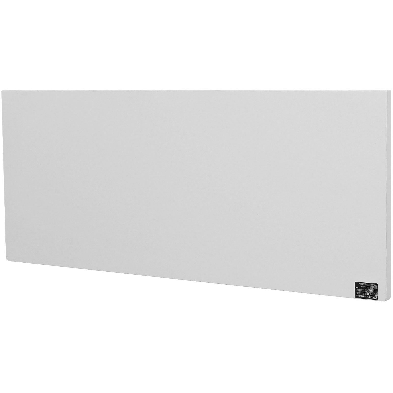 VEVOR Wall Mounted Folding Table, 47.24" x 19.69" Wall Mount Drop Leaf Table, Floating Desk with Iron Bracket, Fold Down Desk for Small Spaces, Home Office, Dining, Laundry Room, Kitchen, Bar, White 