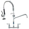 VEVOR Commercial Faucet with Pre-Rinse Sprayer, 25