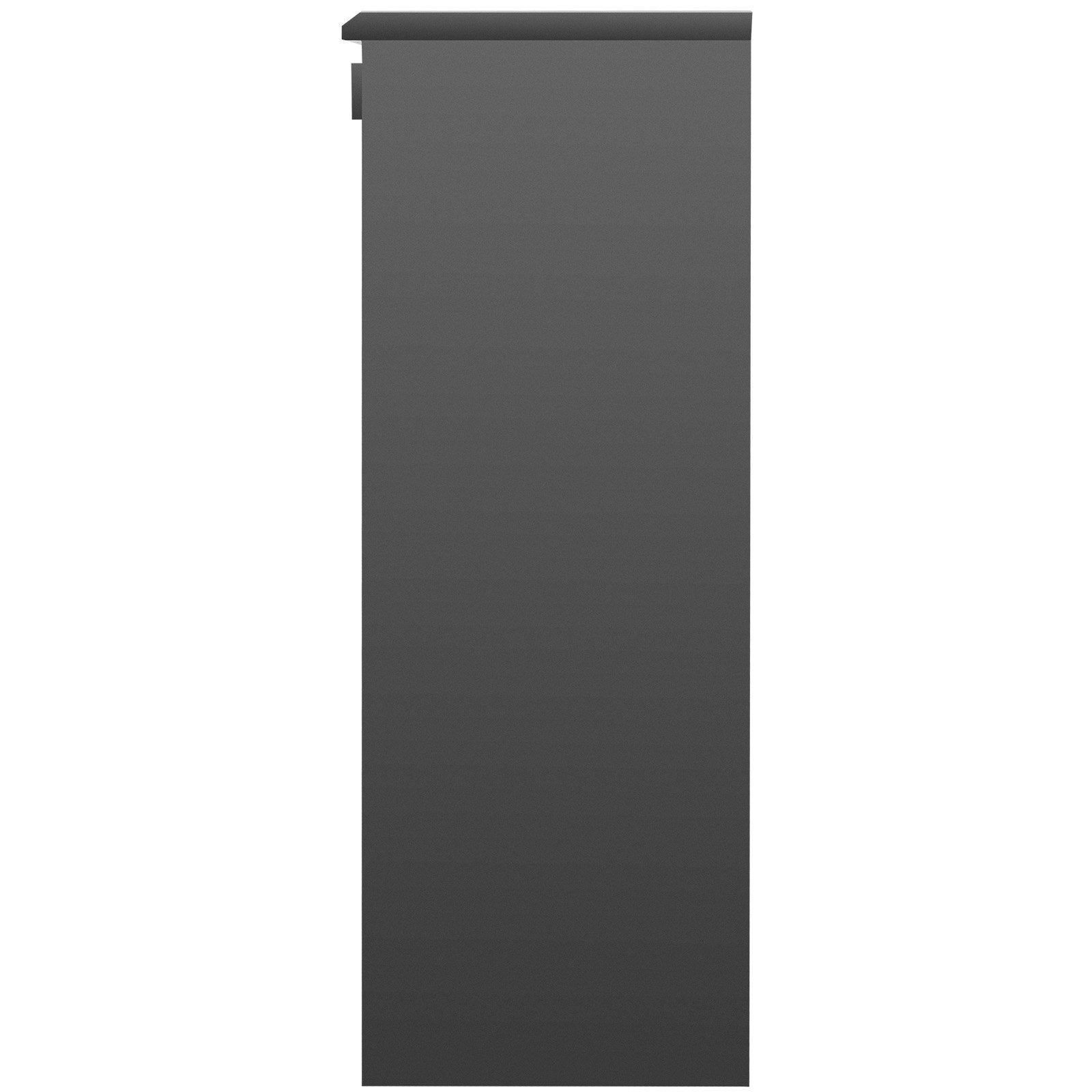 VEVOR Package Delivery Boxes for Outside 16.2"x15.8"x44", Galvanized Steel Delivery Box for Packages With Coded Lock, Removable Anti-theft Baffle, IPX3 Waterproof Package Drop Box for Outside, Porch 