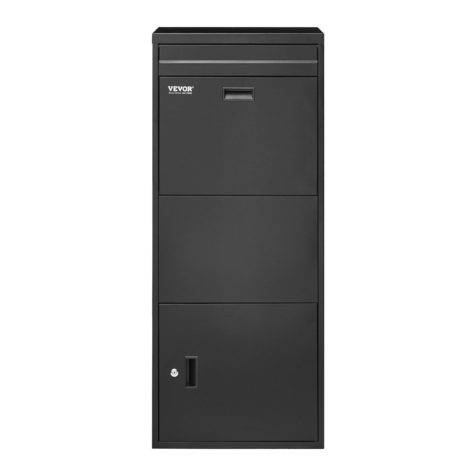 VEVOR Package Delivery Boxes for Outside 47.2 in Lockable Parcel Drop Box 
