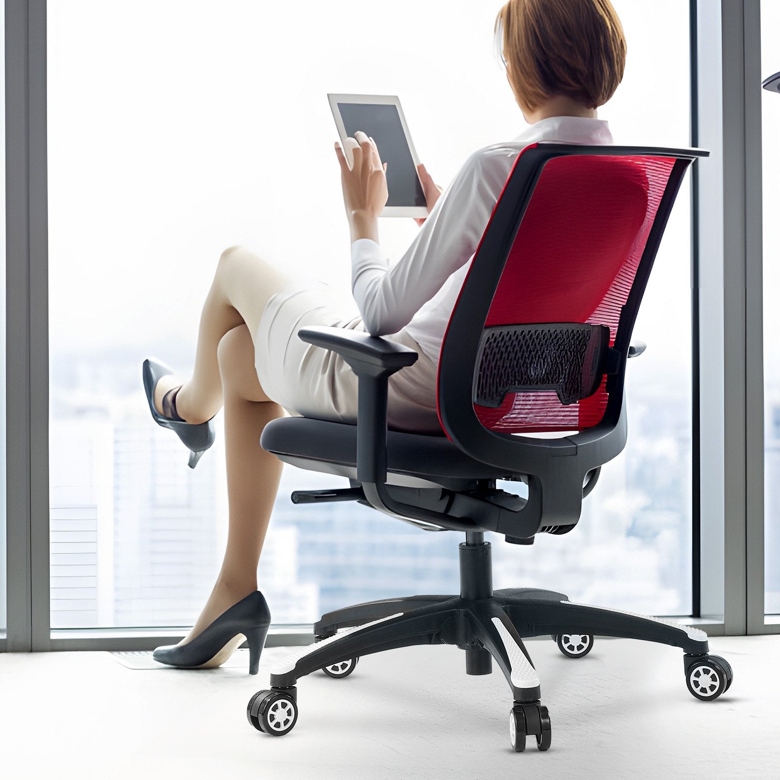 VEVOR Office Chair Base Replacement 28" Heavy Duty Swivel Chair Base 2500 lbs 