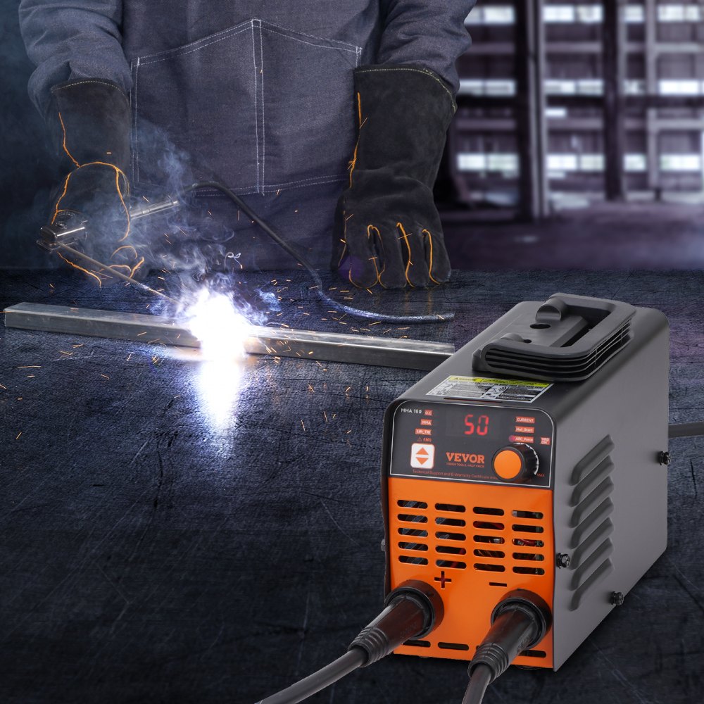 VEVOR ARC Stick Welder 110V/220V 120A 2-in-1 Lift TIG Welding Machine Hot Start 