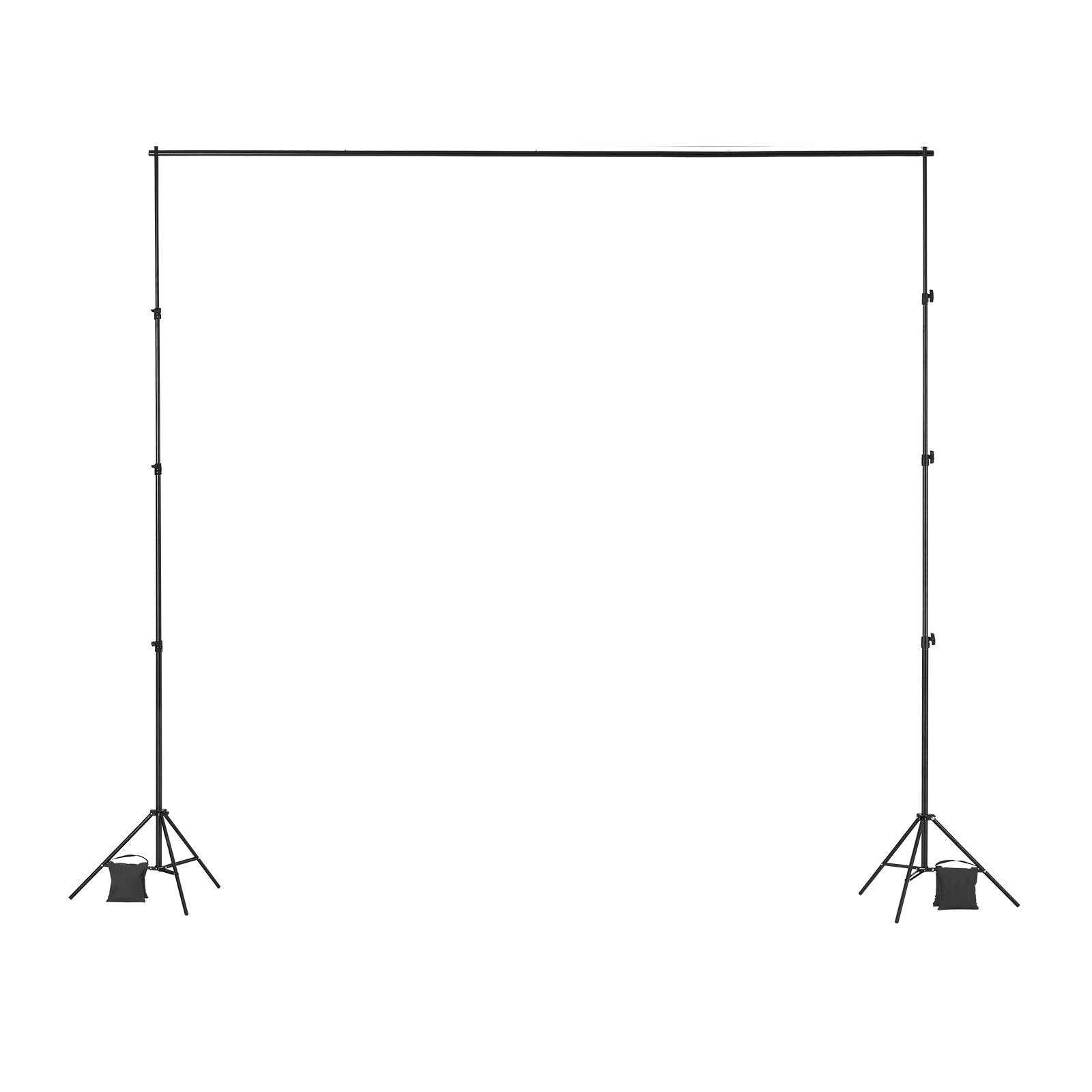 VEVOR Backdrop Stand Background Stand Kit 10 x 10 ft for Party & Photo Studio 