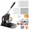 VEVOR 3-Inch Button Maker Machine Kit with 500 Button Parts – Pin & Badge Press, Black
