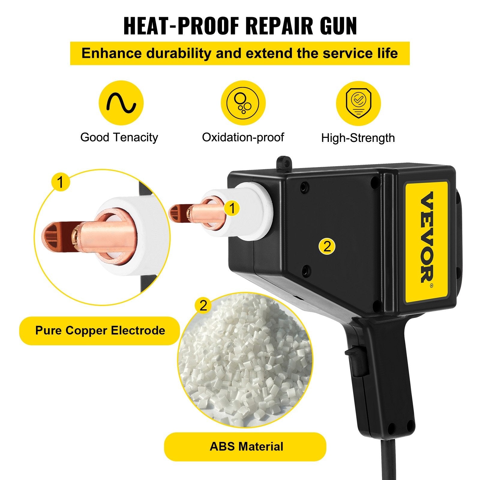 Spot Welder Auto Body Stud Welder 110V With Slide Hammer Stud Welder Starter Kit Repair 800VA +1000 Nails 