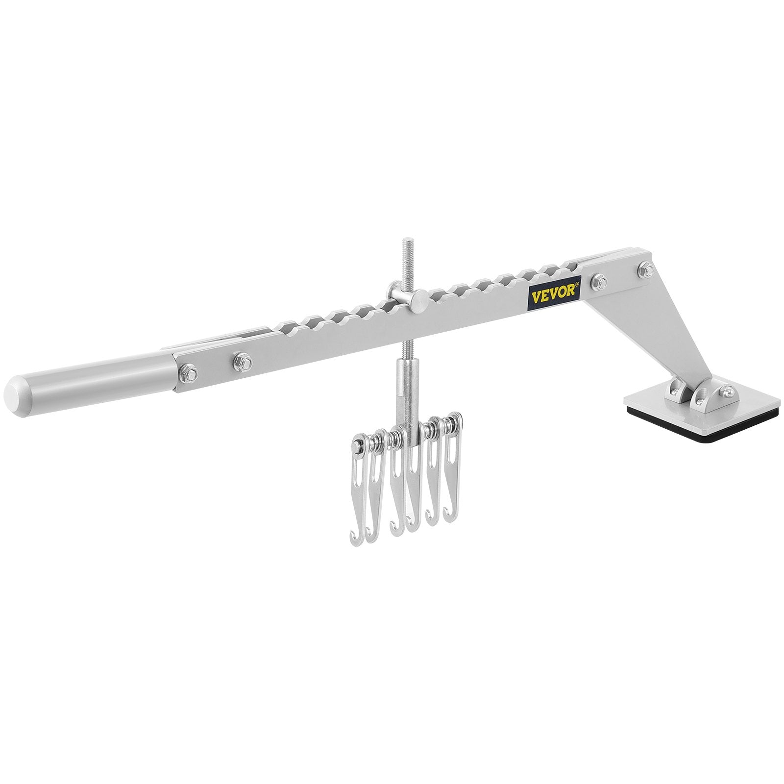 VEVOR Dent Pull Lever Bar 6 Claw Hook Dent Puller Single Leg Lifter Portable Dent Pull Bar Aluminum Alloy for Car Dent Repairing 