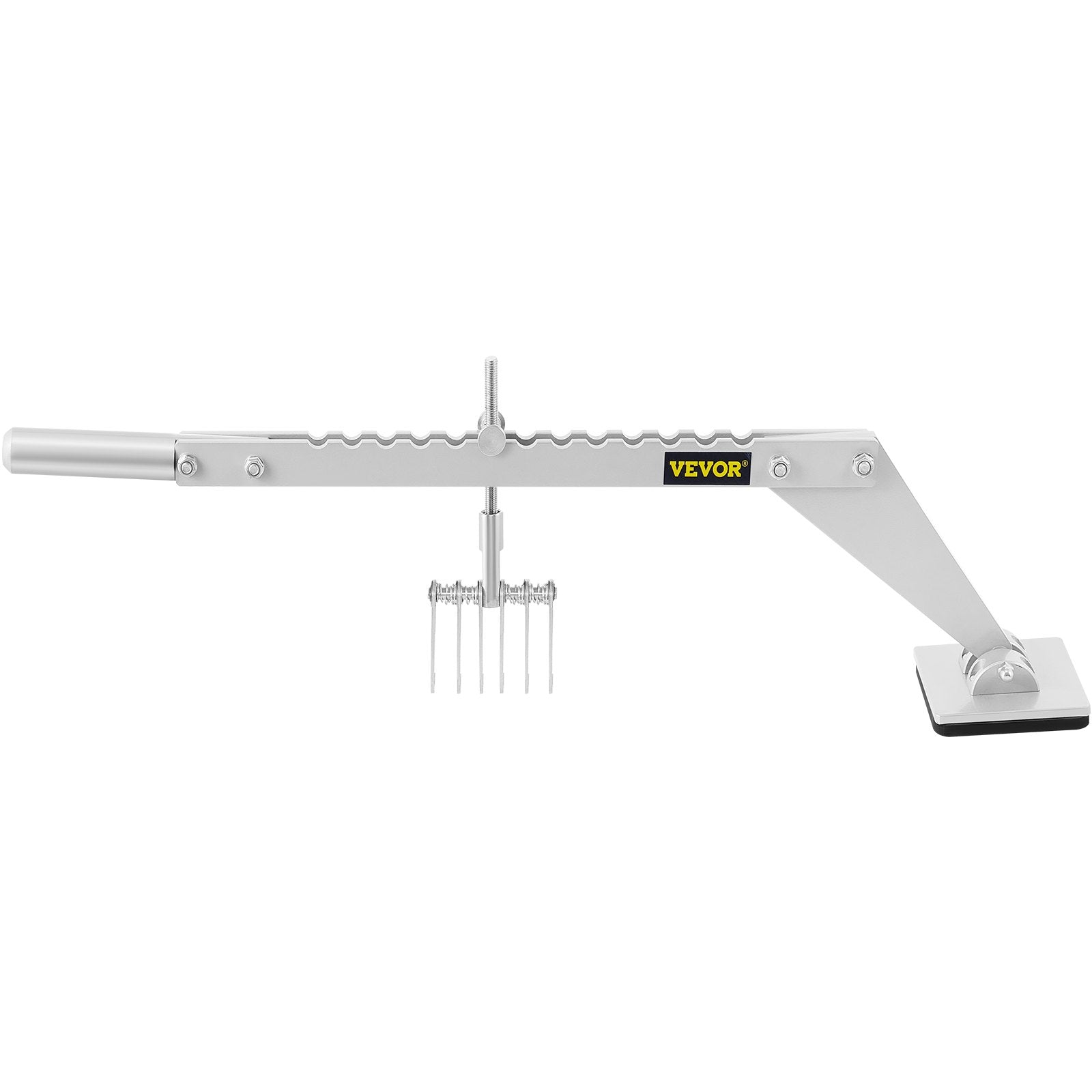 VEVOR Dent Pull Lever Bar 6 Claw Hook Dent Puller Single Leg Lifter Portable Dent Pull Bar Aluminum Alloy for Car Dent Repairing 