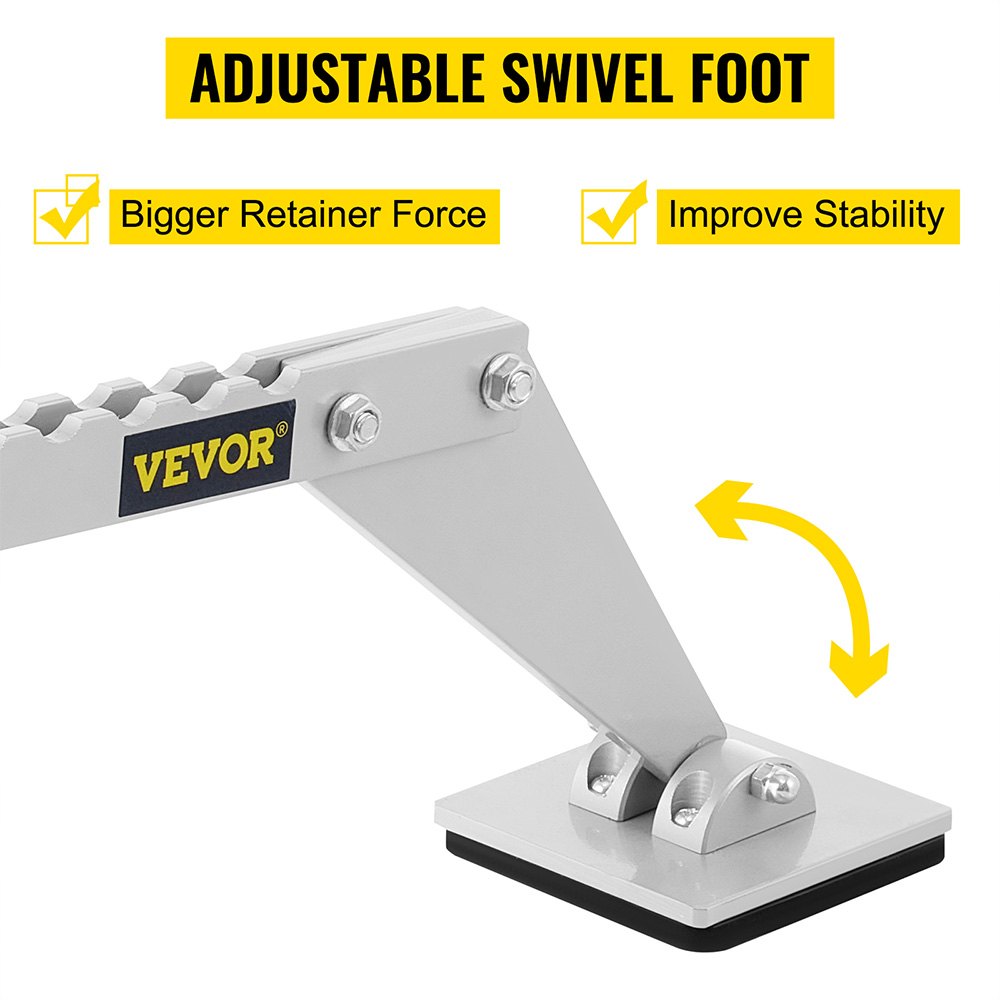 VEVOR Dent Pull Lever Bar 6 Claw Hook Dent Puller Single Leg Lifter Portable Dent Pull Bar Aluminum Alloy for Car Dent Repairing 