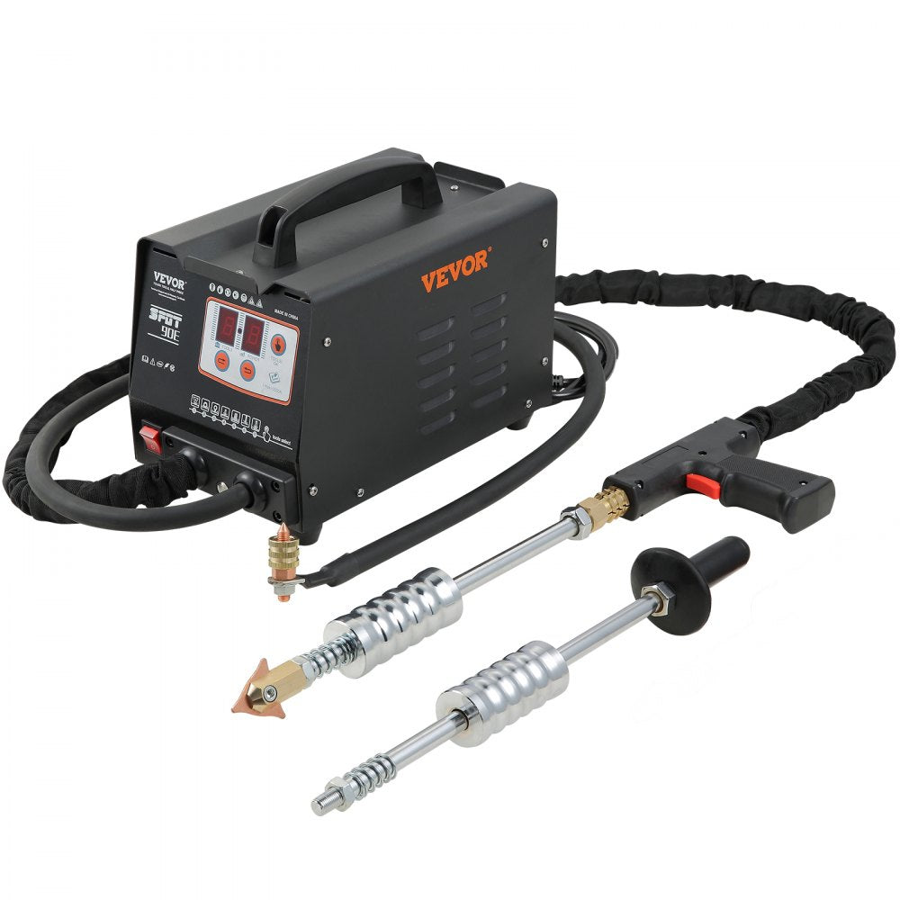 VEVOR Stud Welder Dent Repair Kit, 3000W 110V, Spot Welder Dent Puller, 7 Models Spot Welding Machine for Car Body Dent Repair 