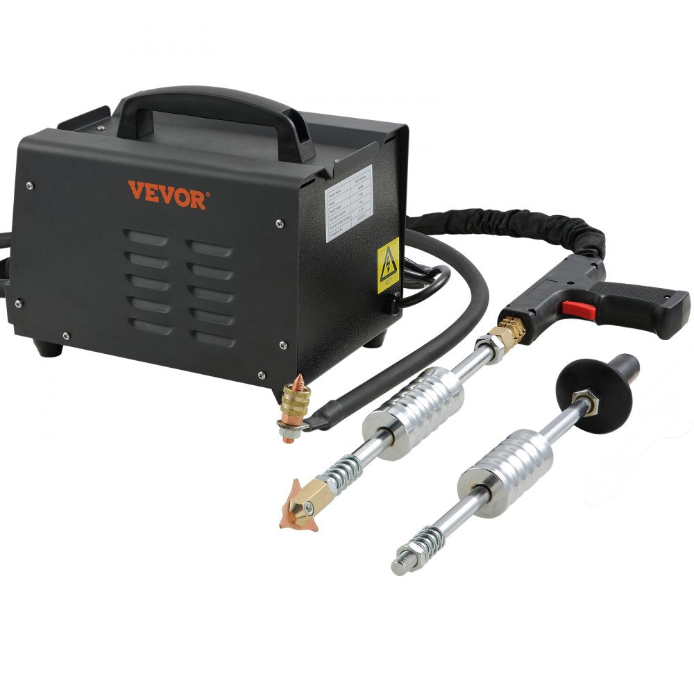 VEVOR Stud Welder Dent Repair Kit, 3000W 110V, Spot Welder Dent Puller, 7 Models Spot Welding Machine for Car Body Dent Repair 