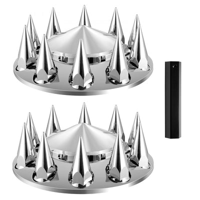 VEVOR Front Axle Cover Combo Kit ABS Lug Nut Covers with Nut Cover Tools 