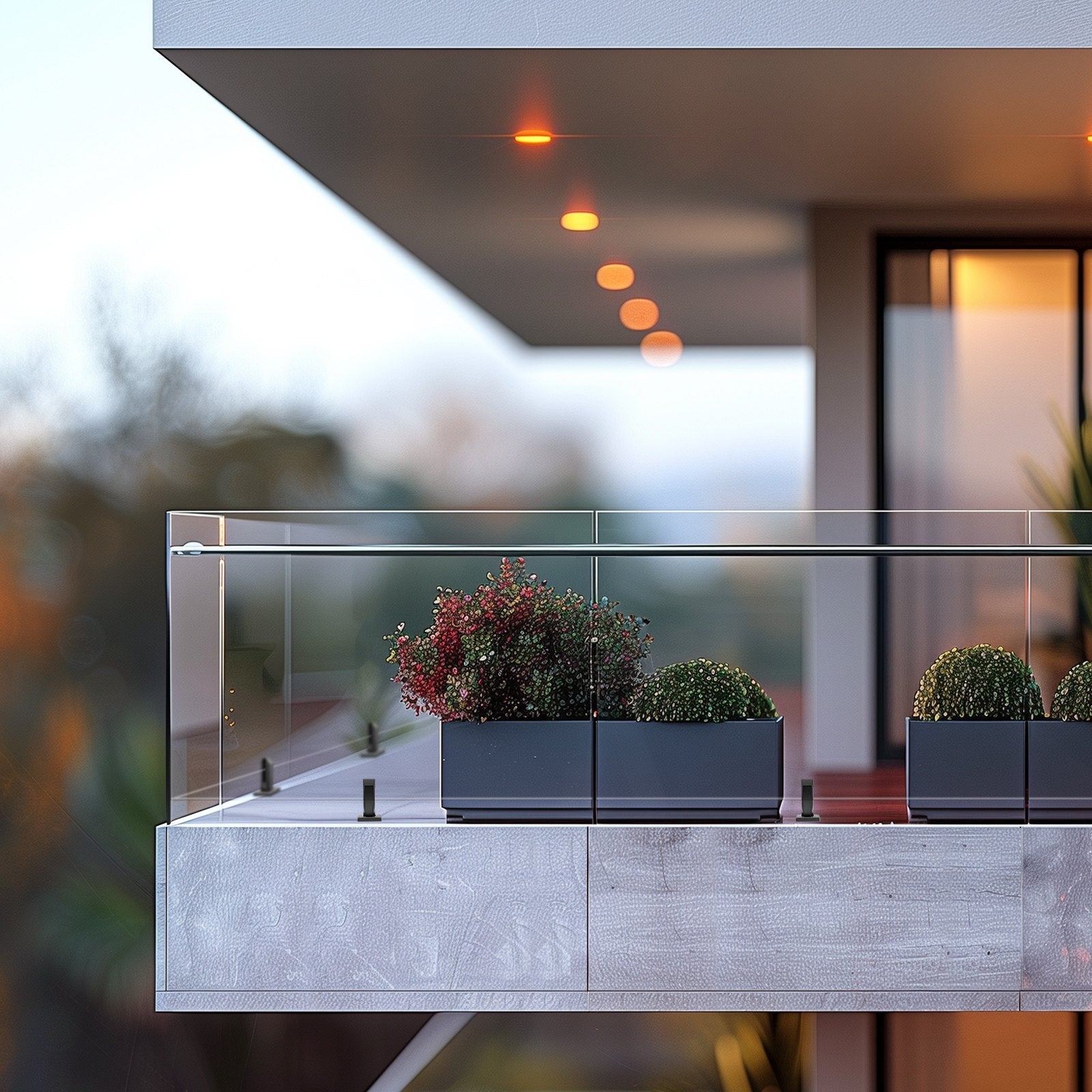 VEVOR Glass Clamp, 4 PCS Square Glass Railing Bracket for 0.31 "-0.47 " Tempered Glass, 304 Stainless Steel Glass Mounting Clamp, 0.12” Thick Glass Shelf Bracket for Balcony, Garden, Deck, Stair 