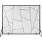 VEVOR Fireplace Screen Single Panel, Sturdy Iron Mesh Fireplace Screen, 35.6
