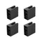 VEVOR Glass Clamp, 40 PCS Square Glass Railing Bracket for 0.31 