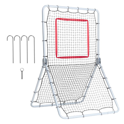 VEVOR Baseball And Softball Rebounder Net 3.5 x 6 ft 5 Adjustable Angles 