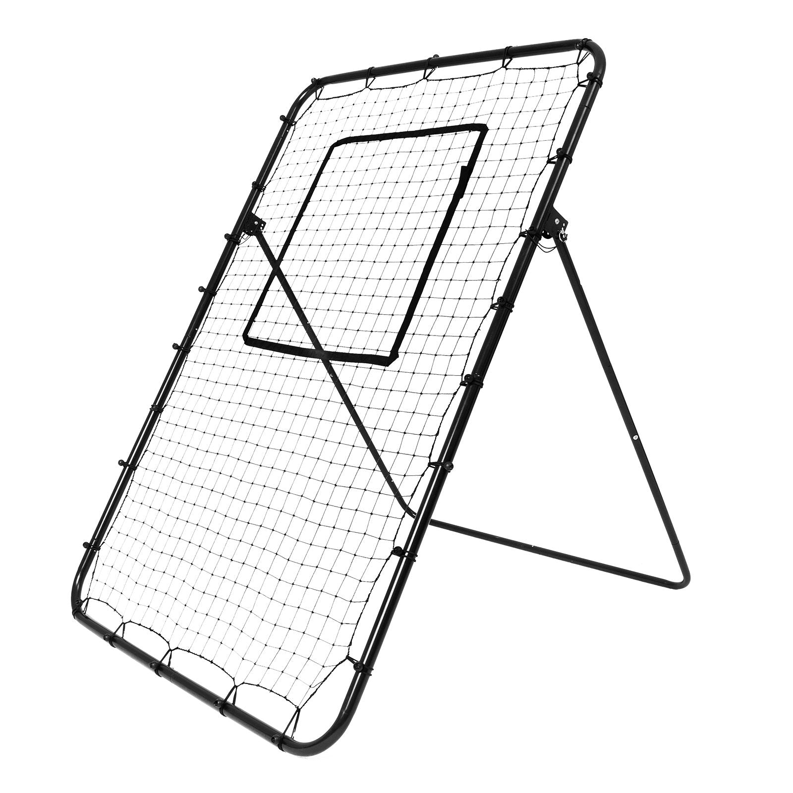 VEVOR Baseball And Softball Rebounder Net 4x6 Ft PitchBack Adjustable Angles 