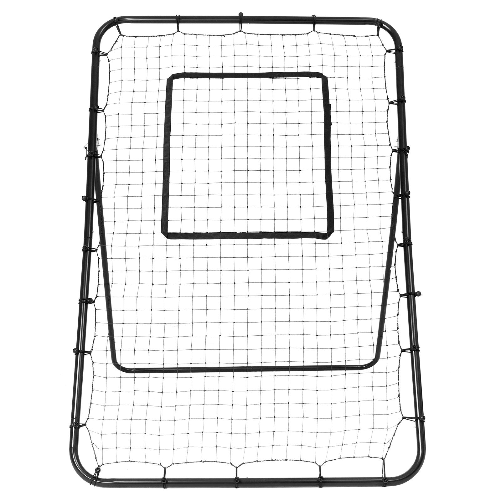 VEVOR Baseball And Softball Rebounder Net 4x6 Ft PitchBack Adjustable Angles 