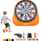 VEVOR Inflatable Soccer Dart Board over 6 ft with 4 Kick Ball 6 Darts 6 Axe Pump
