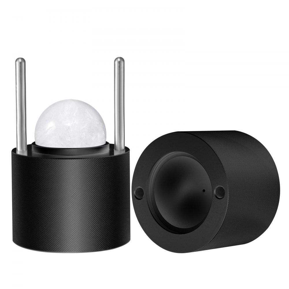 VEVOR Ice Ball Press Kit Ice Ball Maker 2.4"/60mm Clear Sphere Whiskeys Scot 