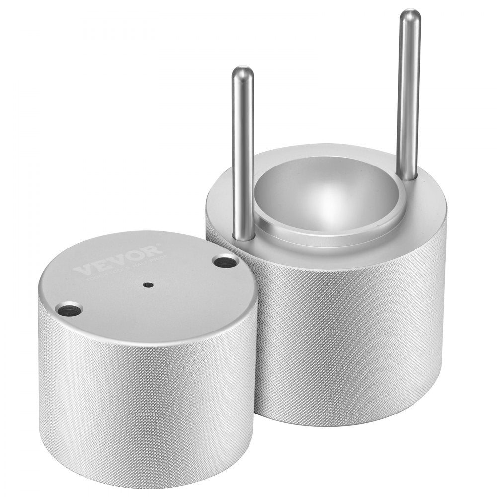 VEVOR Ice Ball Press Ice Ball Maker 2.1"/53mm Ice Press Kit for Whiskey Silver 