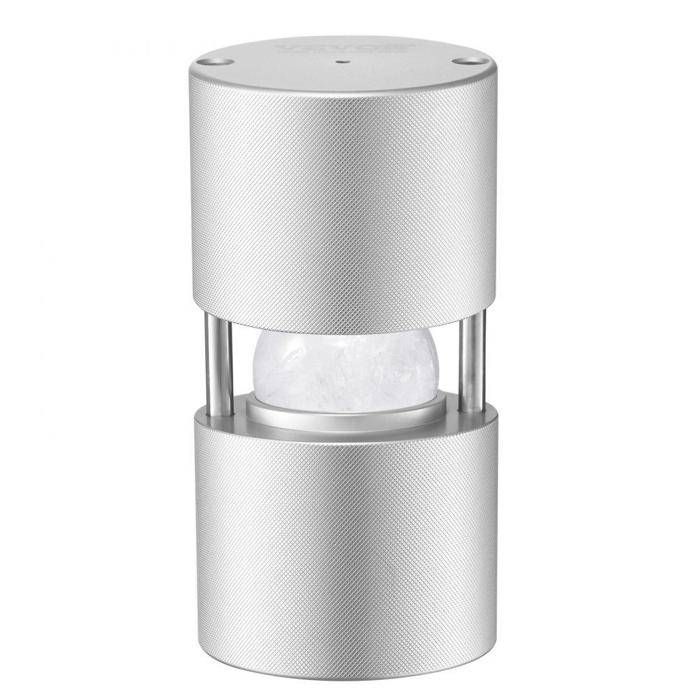 VEVOR Ice Ball Press Ice Ball Maker 2.1"/53mm Ice Press Kit for Whiskey Silver 