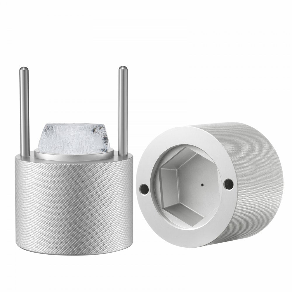 VEVOR Ice Diamond Press Ice Ball Maker 2.4" Diamond Ice Press Kit for Whiskey 