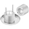 VEVOR Ice Ball Press Kit, Aircraft Al Alloy Ice Press with Ice Block Mold, Large Mat, Tong, Drip Tray, One Glass, Round Ice Ball Maker 2.4