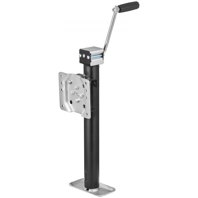 VEVOR Trailer Jack, Trailer Tongue Jack Fix Mount Bolt-on 2500 lb Weight Capacity, Trailer Jack Stand with Handle for lifting RV Trailer, Horse Trailer, Utility Trailer, Yacht Trailer 