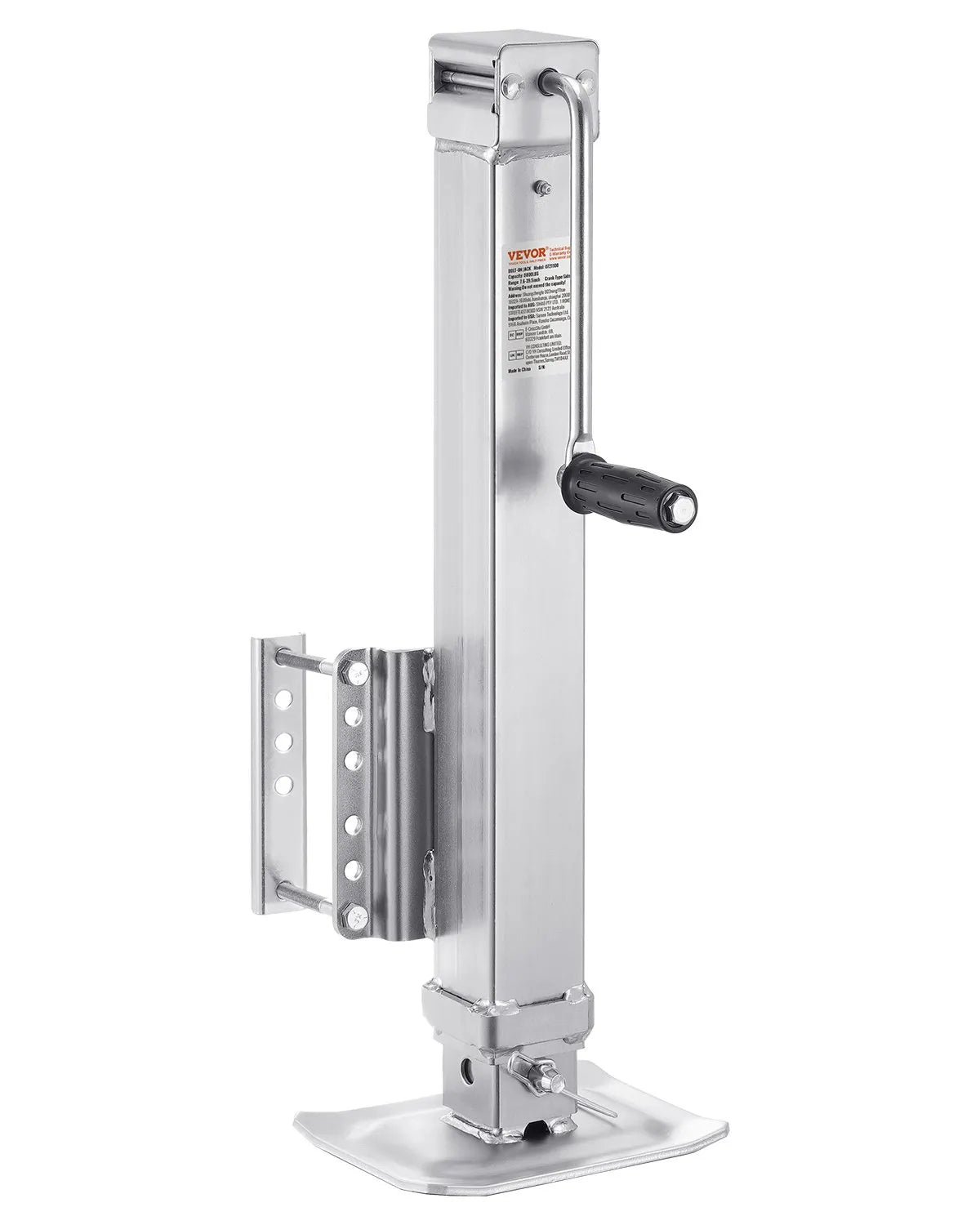 VEVOR Trailer Jack Bolt-on Trailer Tongue Jack 8000 lbs Static Load 28.5" Travel