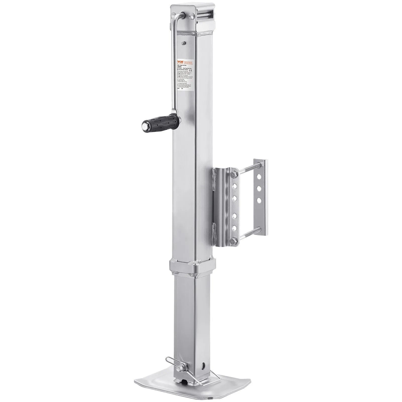 VEVOR Trailer Jack Bolt-on Trailer Tongue Jack 8000 lbs Static Load 28.5" Travel