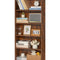 VEVOR 5 Tiers Narrow Bookshelf 53
