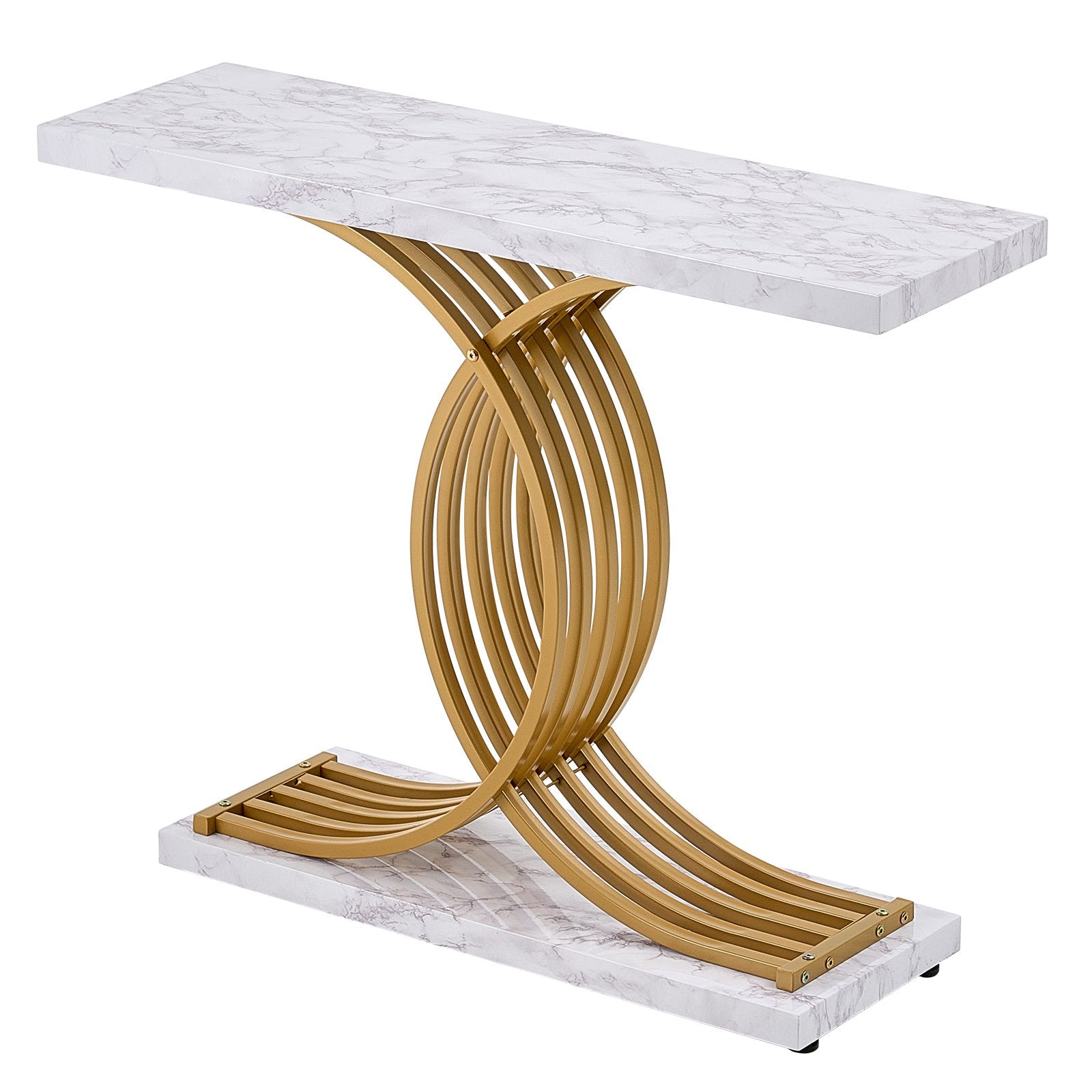 VEVOR Narrow Console Sofa Table Couch Table 39.4 in for Entryway & Living Room 