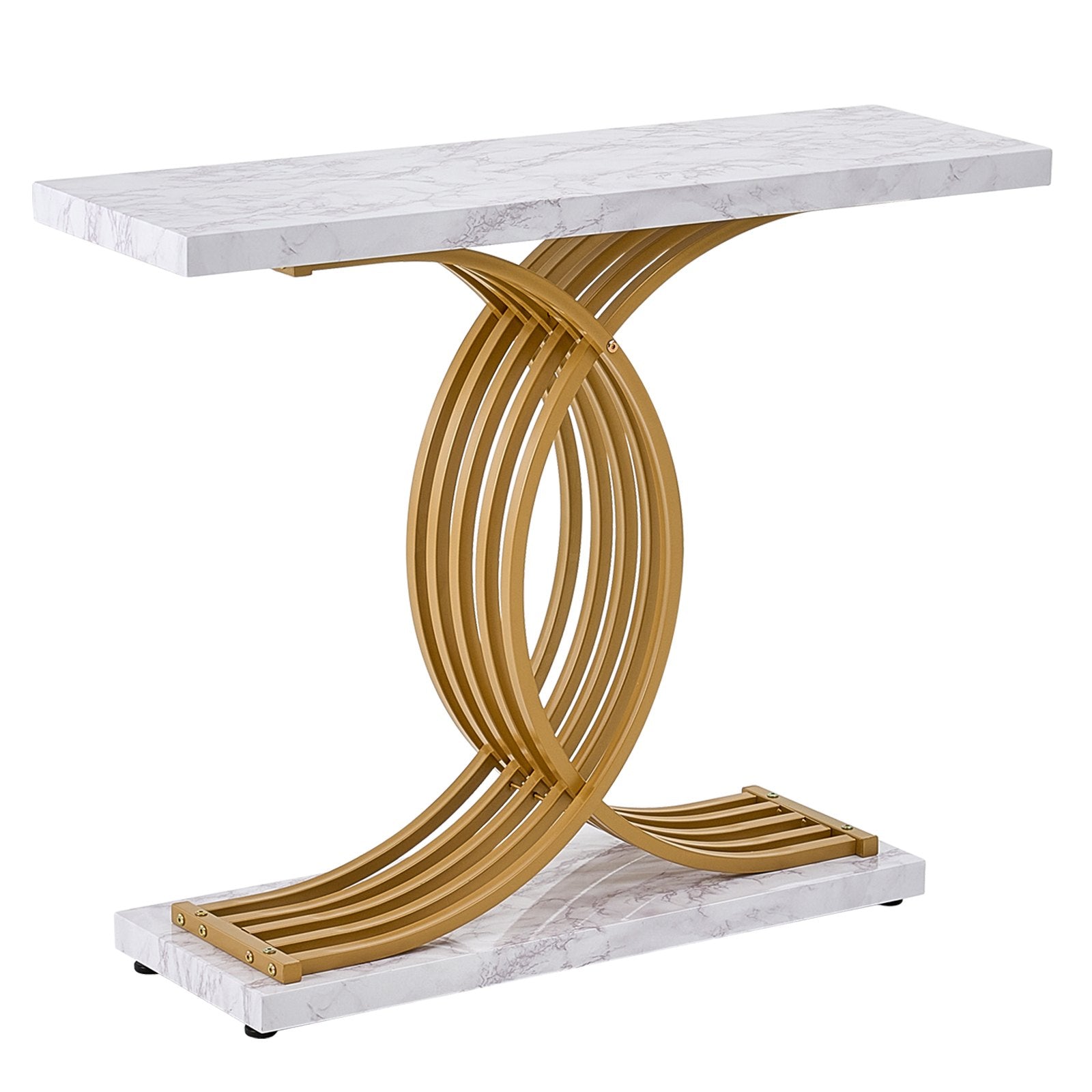 VEVOR Narrow Console Sofa Table Couch Table 39.4 in for Entryway & Living Room 