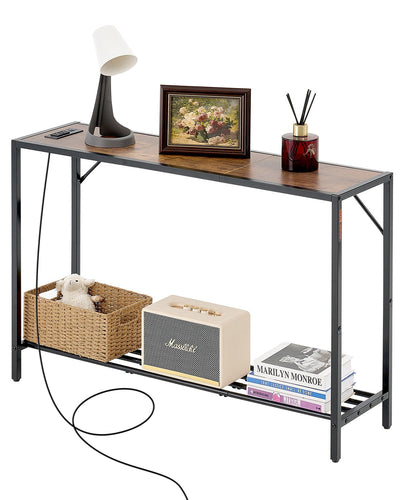 VEVOR Narrow Console Sofa Table Couch Table 41.7 in for Entryway & Living Room 