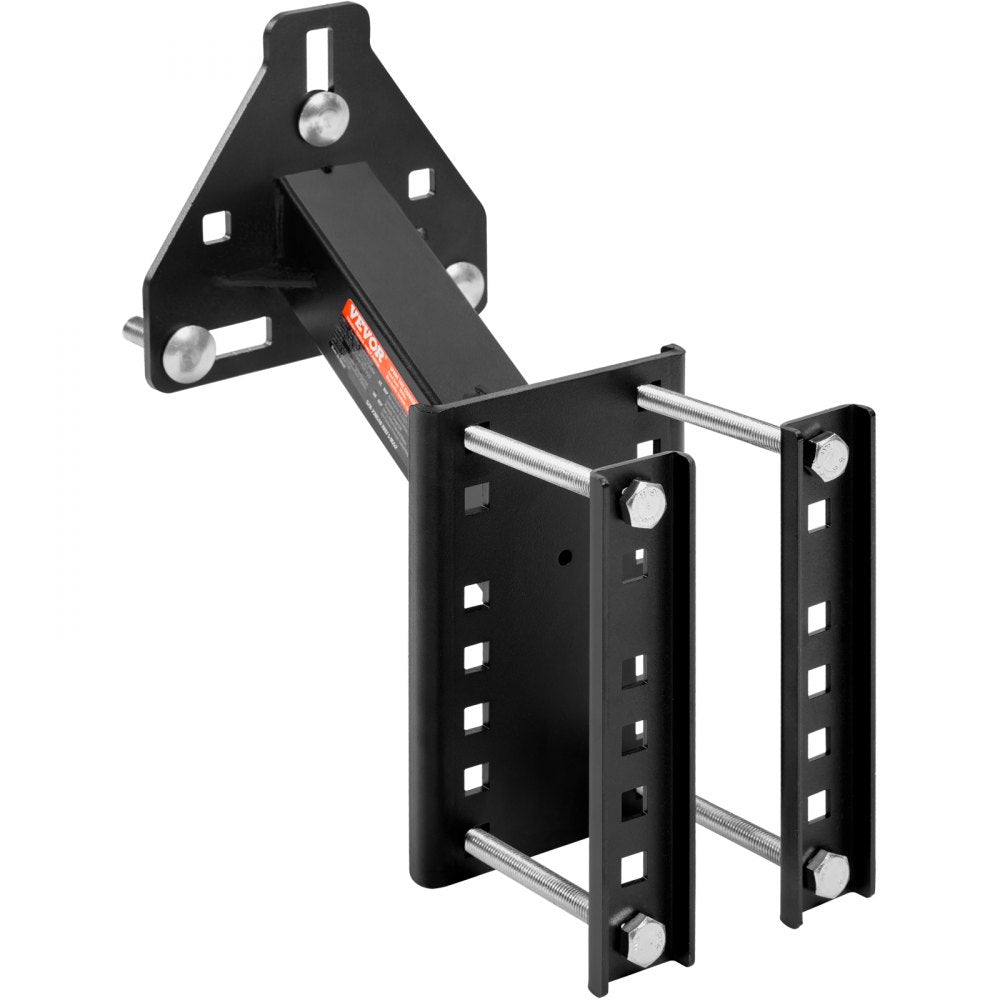 VEVOR Spare Tire Carrier, Trailer Spare Tire Mount, 160 lbs Capacity, Utility Trailer Accessories Fits Most 4 & 5 & 6 & 8 Lugs Wheels on 4", 4.25", 4.5", 4.75", 5", 5.5", 6", 6.5" Bolt Patterns 