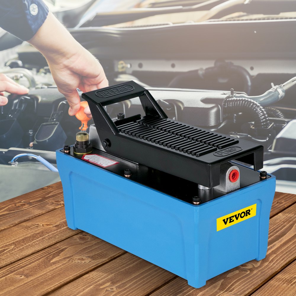Air Hydraulic Pump Power Pack Unit 10,000 PSI 103 In 3Cap 