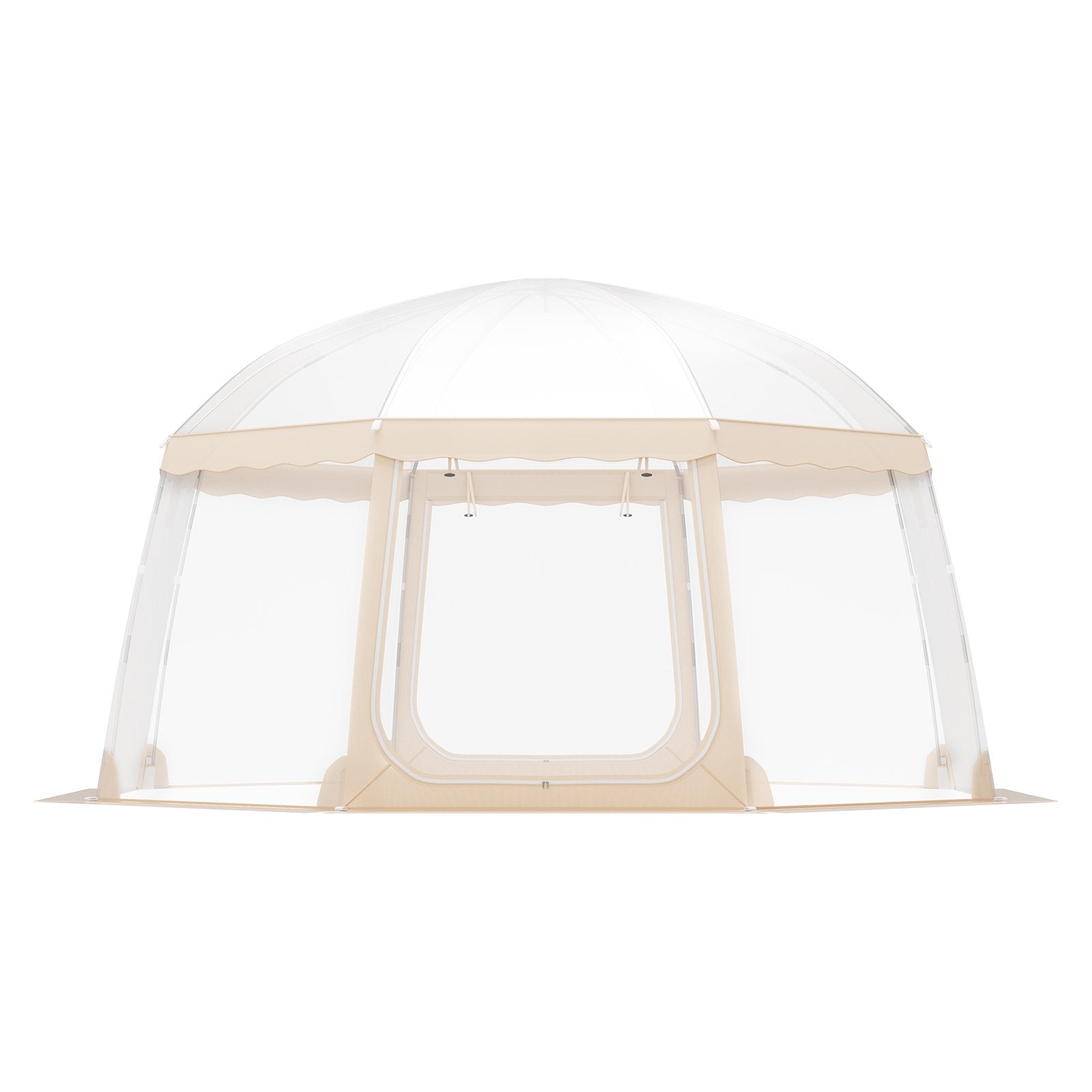 VEVOR Sports Tent Instant Pop-Up Tent Shelter Weather Proof 12-15 People Clear 