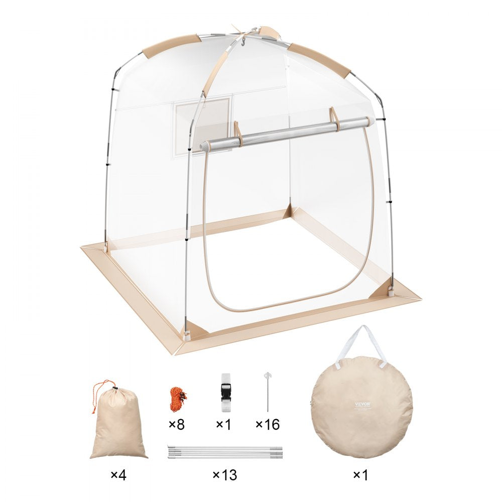 VEVOR Sports Tent Instant Tent Shelter Weather Proof 2-4 People Bubble Tent 