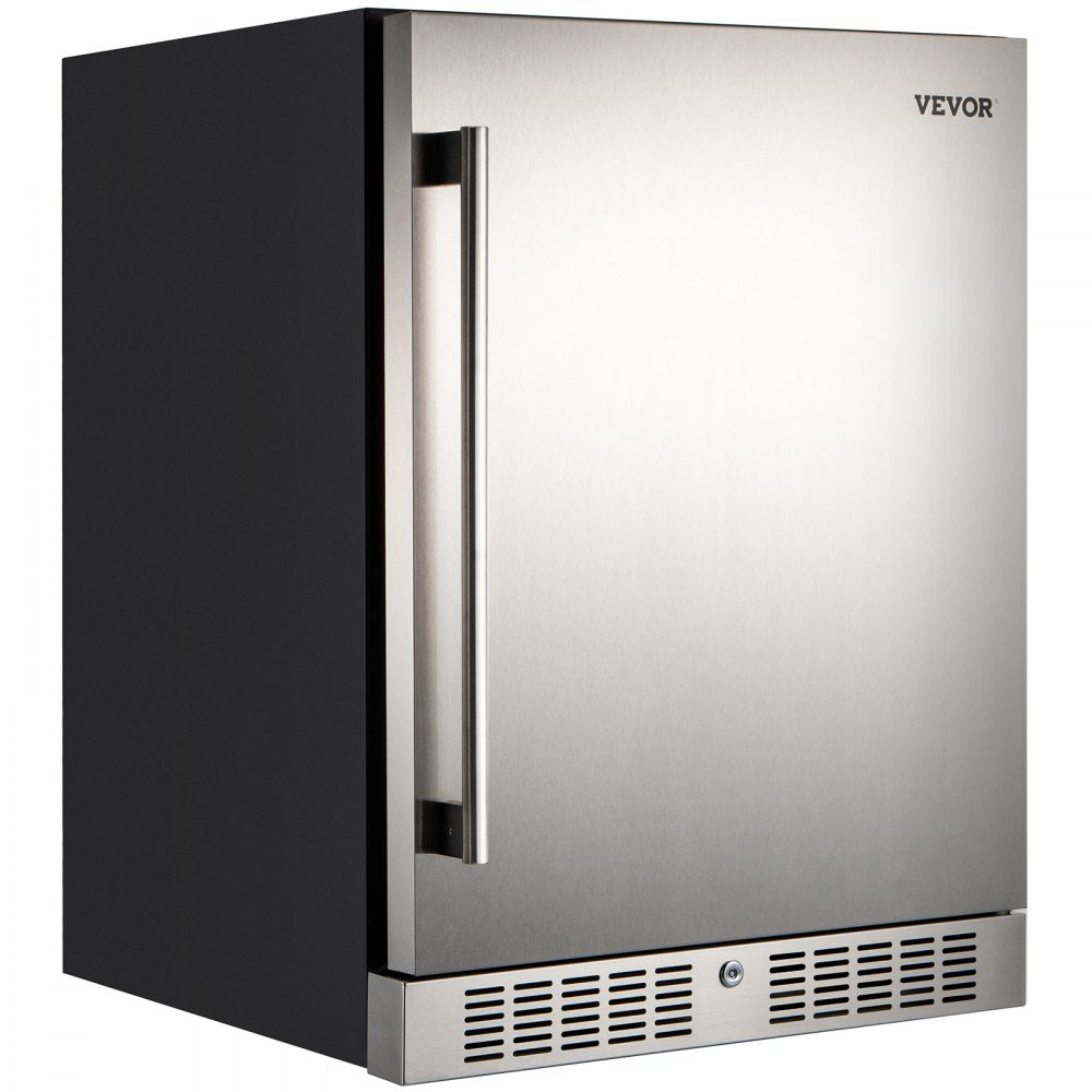 5.3 Cu. Ft Built-in Stainless Steel Beverage Cooler 150L Reversible Door 