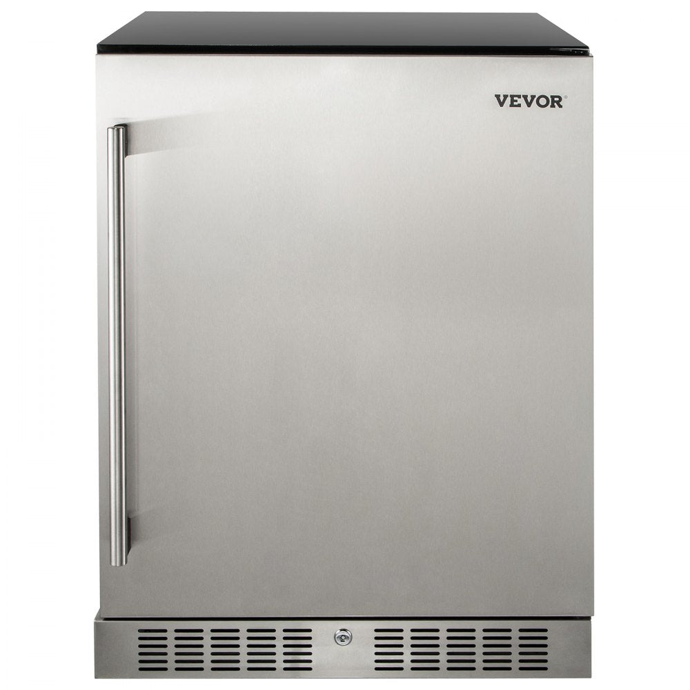 5.3 Cu. Ft Built-in Stainless Steel Beverage Cooler 150L Reversible Door 