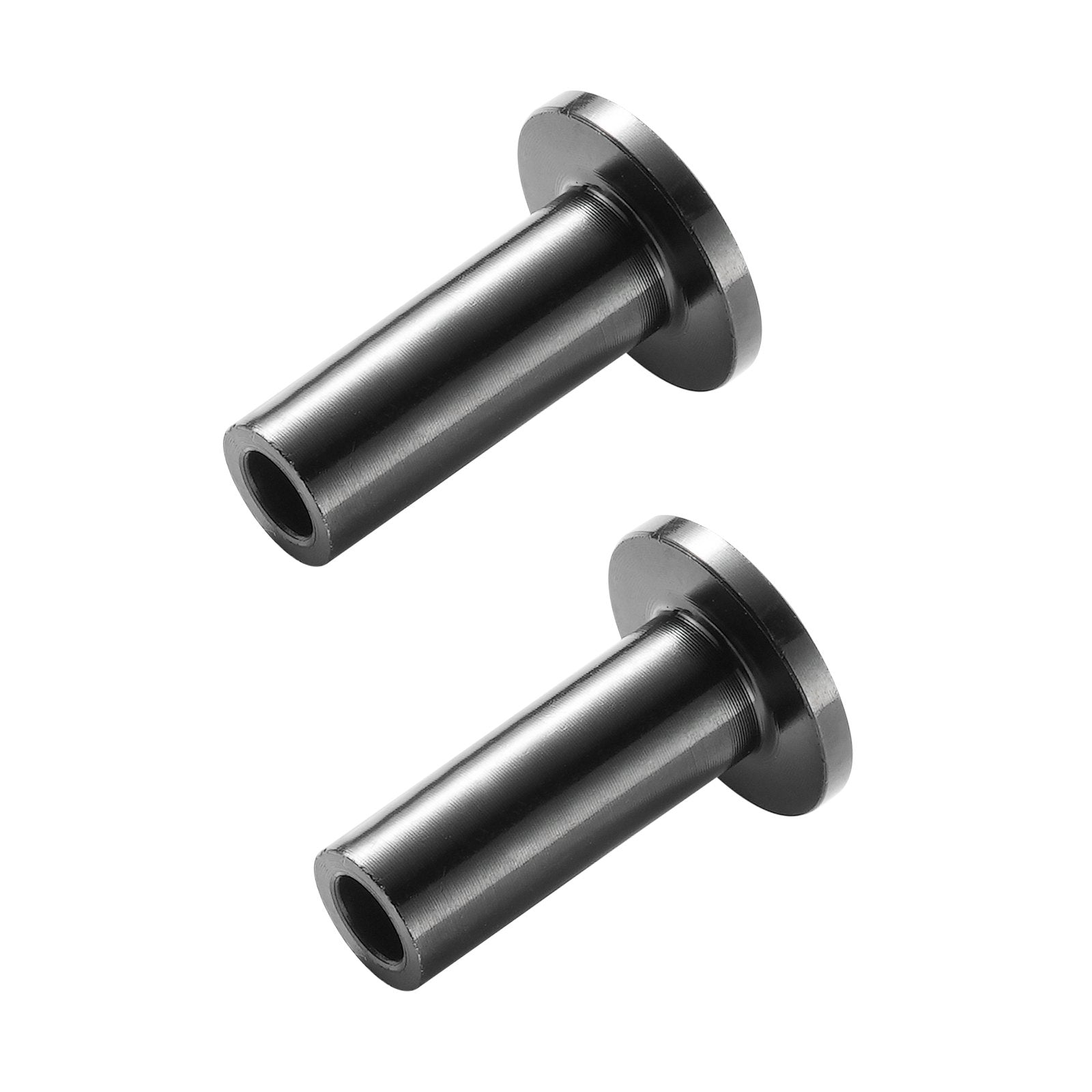 VEVOR 101 Pack T316 Stainless Steel Protector Sleeves for 1/8" Wire Rope Cable Railing, DIY Balustrade T316 Marine Grade, Come with A Free Drill Bit, Black 