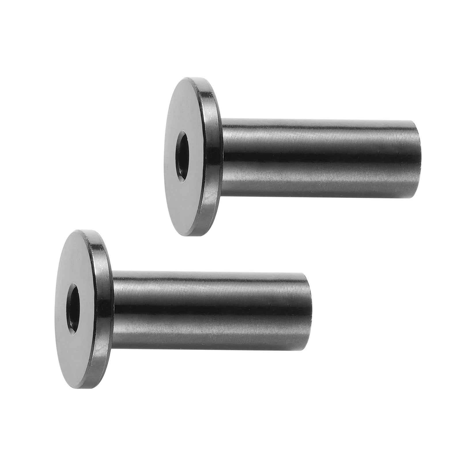 VEVOR 101 Pack T316 Stainless Steel Protector Sleeves for 1/8" Wire Rope Cable Railing, DIY Balustrade T316 Marine Grade, Come with A Free Drill Bit, Black 