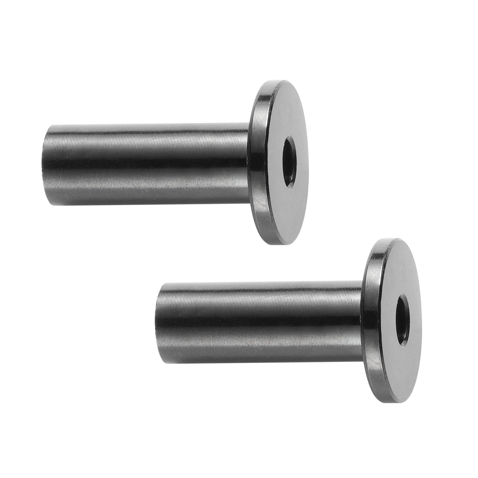 VEVOR 101 Pack T316 Stainless Steel Protector Sleeves for 1/8" Wire Rope Cable Railing, DIY Balustrade T316 Marine Grade, Come with A Free Drill Bit, Black 