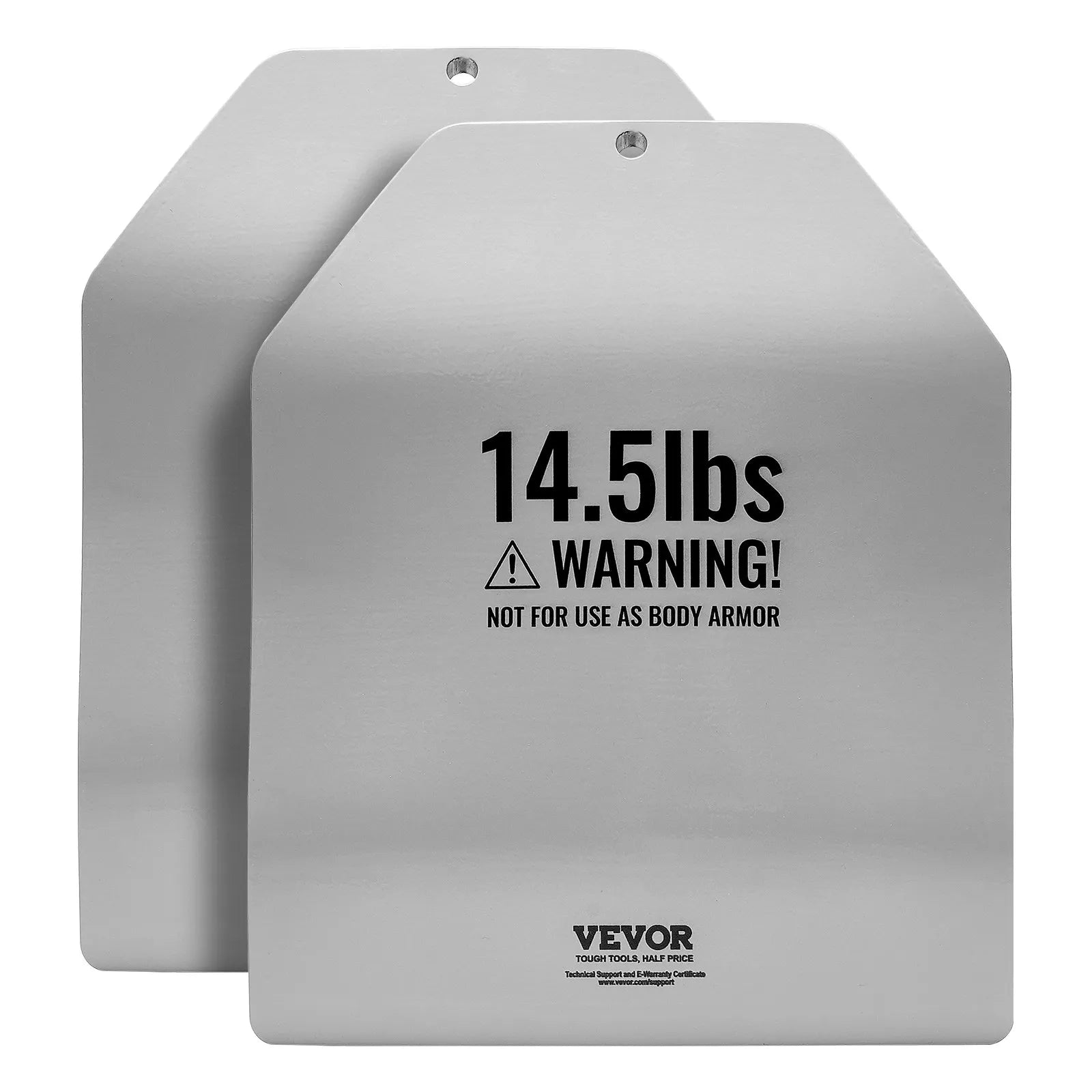 VEVOR Curved Weight Vest Plates for Strength Training Workout 2x14.5 LB Plates