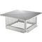 VEVOR Chimney Cap, 17 x 17 inch, 304 Stainless Steel Fireplace Chimney Cover, Not Easily Toppled & Practical Accessories & Easy Installation, Fits Mesh Flue Covers Outside Clay Flue Shingles, Silver